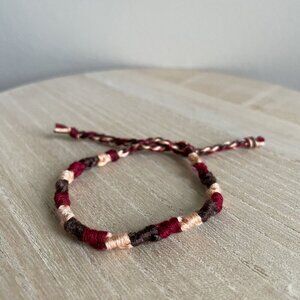 Waverly Bracelet, anklet, trendy, comfortable, tie, embroidery thread, woven, gi